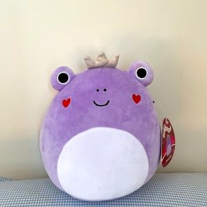 NWT 8” Francine Purple Frog Squishmallow